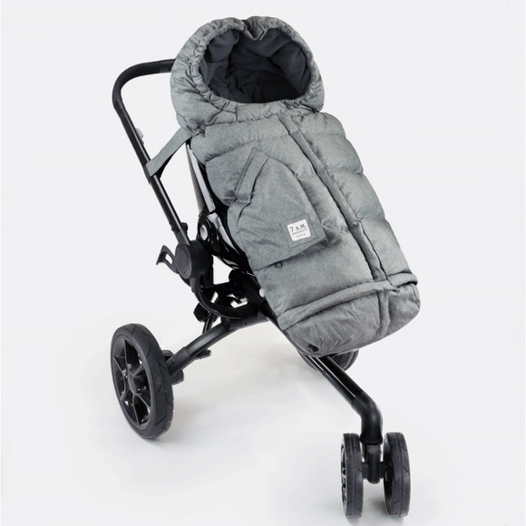 7am Enfant Blanket 212 Heather Grey like new - Picture 6 of 13